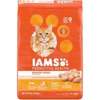 IAMS Proactive Health Chicken Adult Healthy Dry Cat Food - 16 Lb - Image 1