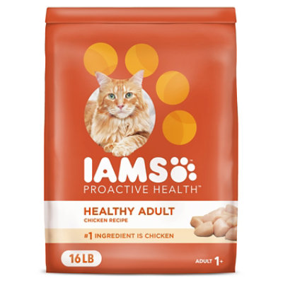 IAMS Proactive Health Chicken Adult Healthy Dry Cat Food - 16 Lb