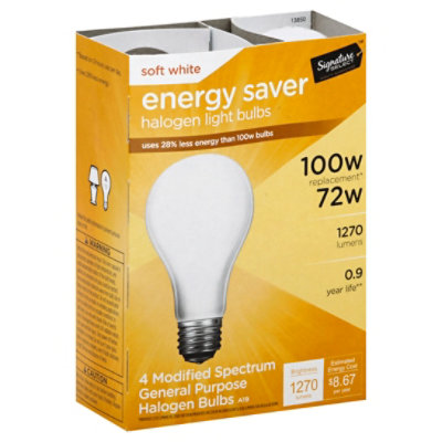 72w deals halogen bulb