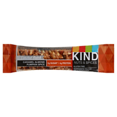 KIND Nuts & Spices Bar Caramel Almond Pumpkin Spice - 1.4 Oz