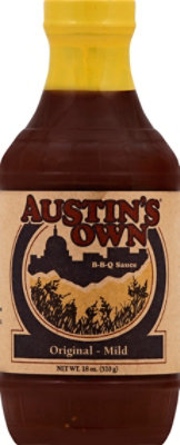 Austins Own Sauce BBQ Original Mild - 18 Oz - Image 2