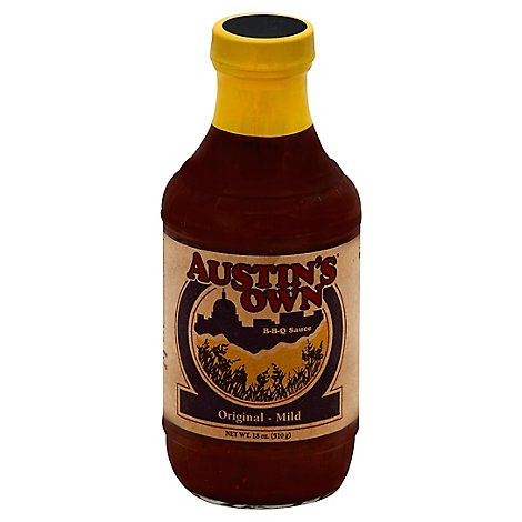 Austins Own Sauce BBQ Original Mild - 18 Oz