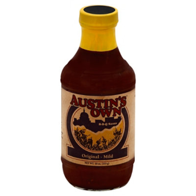 Austins Own Sauce BBQ Original Mild - 18 Oz - Image 1