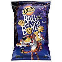 CHEETOS Snacks Cheese Flavored Bag of Bones White Cheddar - 7.5 Oz - Image 3