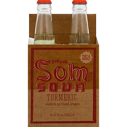 Pok Pok Som Soda Turmeric - 4-12 Fl. Oz. - Image 2