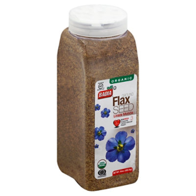 Badia Organic Flax Seed Ground 16 Oz Randalls