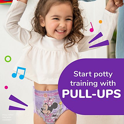 Pull-Ups Potty Training Underwear for Girls Size 5 3T 4T - 66 Count - Image 4