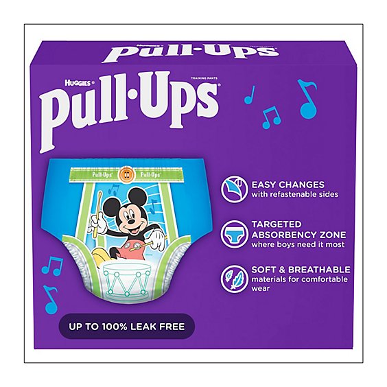 Pull-Ups Potty Training Underwear for Boys Size 5 3T 4T - 66 Count