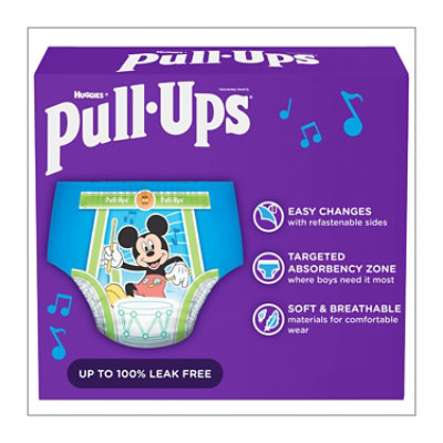 Pull-Ups Potty Training Underwear for Boys Size 5 3T 4T - 66 Count