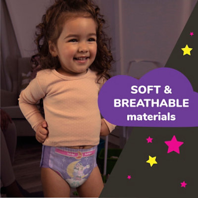 Pull-Ups Girls' Night-Time 3T-4T Potty Training Pants - 60 Count - Image 8