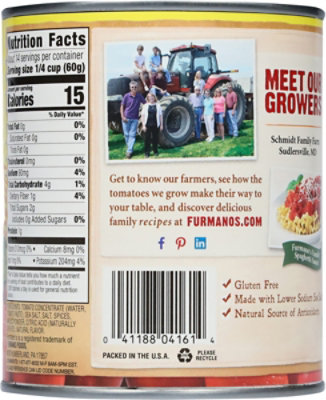 Furmanos Tomato Sauce - 28 Oz - Image 4