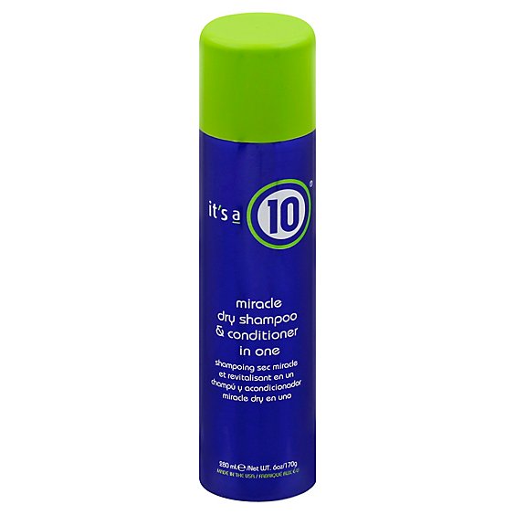 Its A 10 Miracle Dry Shampoo & Conditioner in One - 6 Oz