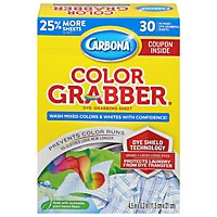 Carbona In Wash Sheets Color Grabber With Microfiber Box - 30 Count - Image 3