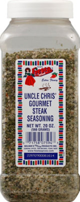 Fiesta Uncle Chris Gourmet Steak Seasoning - 20 Oz - Image 2