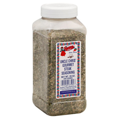 Fiesta Uncle Chris Gourmet Steak Seasoning - 20 Oz - Image 1