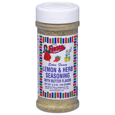 Fiesta Lemon & Herb Seasoning - 6.5 Oz