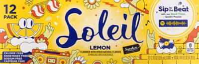 Signature SELECT Soleil Water Sparkling Lemon - 12-12 Fl. Oz. - Image 2