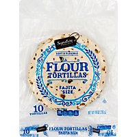 Signature SELECT Tortillas Flour Fajita Size 10 Count - 10 Oz - Image 2