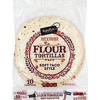 Signature SELECT Tortillas Flour Soft Taco Style 10 Count - 15.5 Oz - Image 2