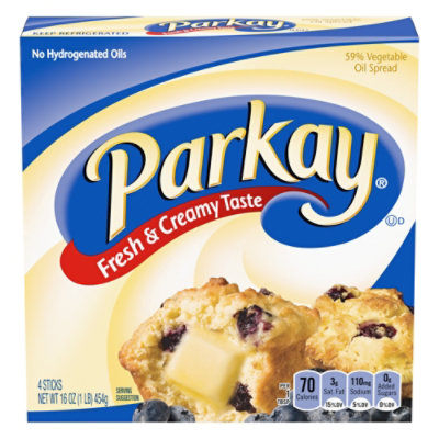Parkay Fresh & Creamy Taste Vegetable Oil Spread - 16 Oz