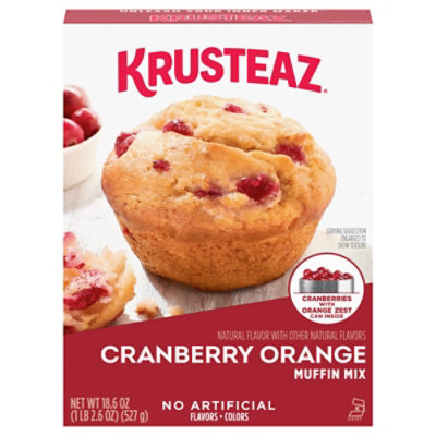 Krusteaz Cranberry Orange Muffin Mix - 18.6 Oz - Image 1