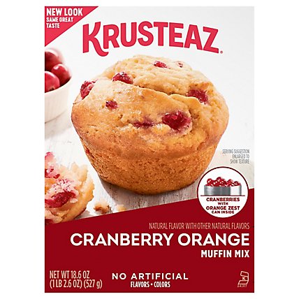 Krusteaz Cranberry Orange Muffin Mix - 18.6 Oz - Image 1