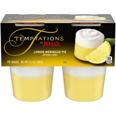 Jell-O Temptations Lemon Meringue Ready to Eat Pie Snack Cups - 4 Count - Image 5