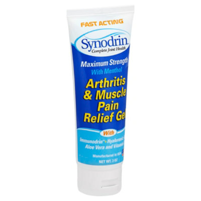 Synodrin Fast Acting Gel 3z - 3 Oz