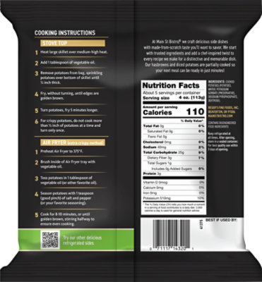 Resers Diced Potatoes - 20 Oz - Image 5