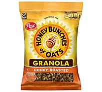 Post Honey Bunches of Oats Whole Grain Honey Roasted Granola Cereal Small Bag - 11 Oz