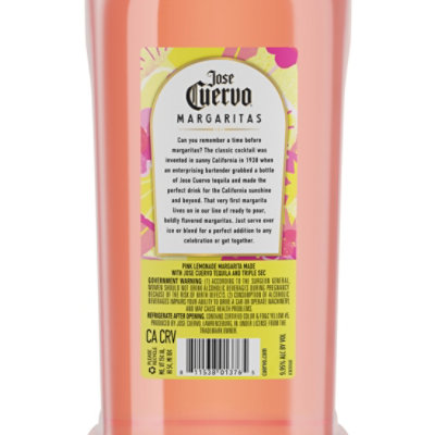 Jose Cuervo Tequila Margarita Pink Lemonade 19.9 Proof - 1.75 Liter - Image 4
