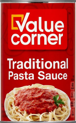 Value Corner Pasta Sauce Traditional Can - 24 Oz - Image 2