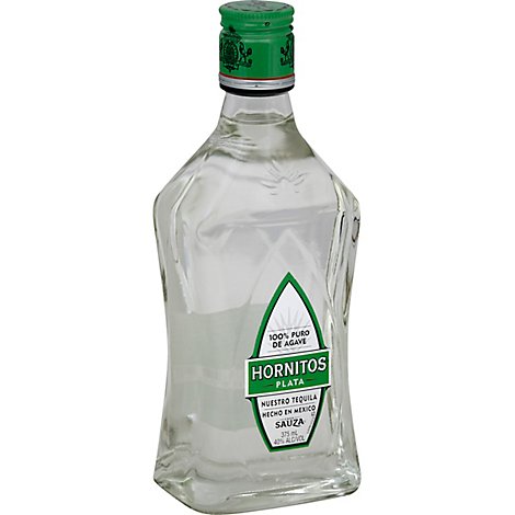 Hornitos Tequila Plata 80 Proof - 375 Ml
