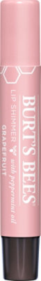 Burts Bees Lip Shimmer Grapefruit - 0.09 Oz - Image 1