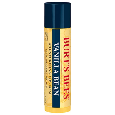 Burts Bees Lip Balm Moisturizing Vanilla Bean - 0.15 Oz - Image 3