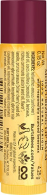 Burts Bees Lip Balm Moisturizing Wild Cherry - 0.15 Oz - Image 5