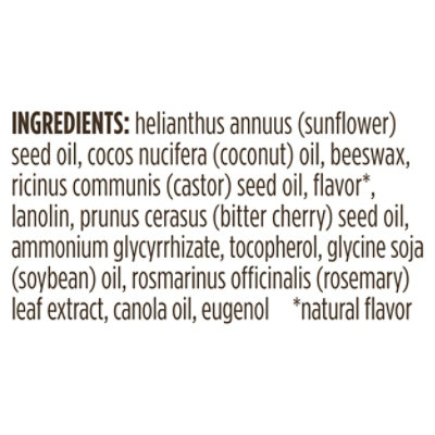 Burts Bees Lip Balm Moisturizing Wild Cherry - 0.15 Oz - Image 4