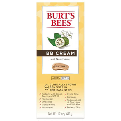 Burts Bees Burts Bees Cream with Noni Extract Light/Med SPF 15 - 1.7 Oz - Image 3