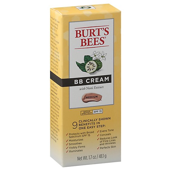 Burts Bees Burts Bees Cream with Noni Extract Medium SPF 15 - 1.7 Oz