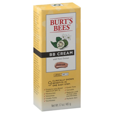 Burts Bees Burts Bees Cream with Noni Extract Medium SPF 15 - 1.7 Oz