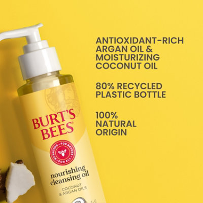 Burts Bees Coconut and Argan Nourishing Cleansing Oil - 6 Fl. Oz. - Image 4