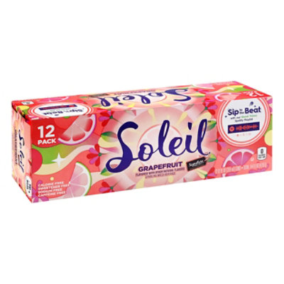 Signature SELECT Soleil Water Sparkling Grapefruit 1212 Fl. Oz. Pavilions