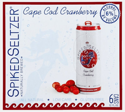 BON V!V Seltz Cranberry 12 Oz In Cans - 6-12 Fl. Oz. - Image 2