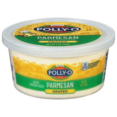 Polly-O Grated Parmesan Cheese, 5 oz