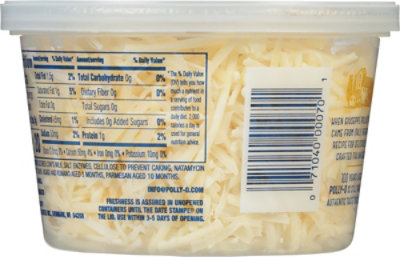 Polly O Shredded 3 Cheese Cup - 5 Oz - Image 6