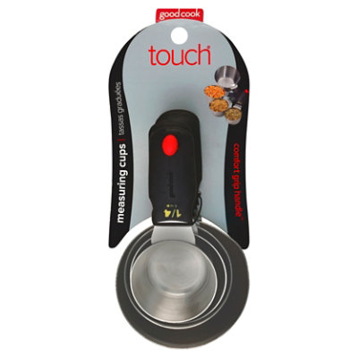 Good Cook Touch Measuring Cups Stainless Steel 4 Pieces - Each