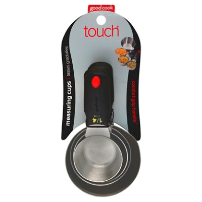 Good Cook Touch Measuring Cups Stainless Steel 4 Pieces - Each - Image 1