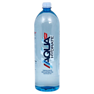 AQUAhydrate Enhanced Water with Electrolytes PH9+ - 1.5 Liter