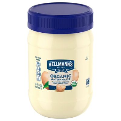 Hellmanns Organic Mayonnaise Cage Free Eggs - 15 Oz - Image 3