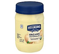 Hellmanns Organic Mayonnaise Cage Free Eggs - 15 Oz